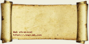 Anđela Natošević vizit kartica